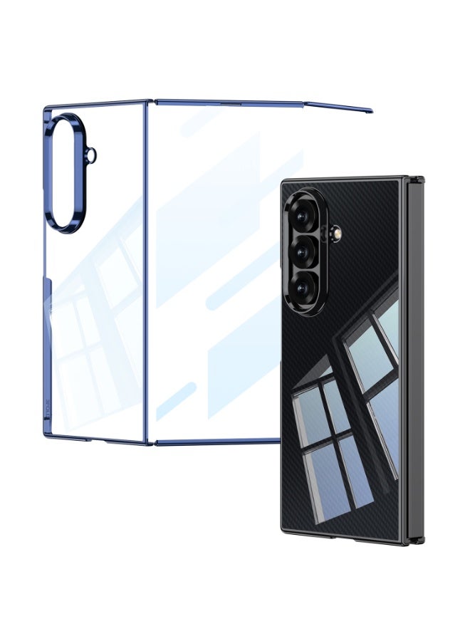 CATANES حافظة قابلة للطي مع قاعدة دعم لهاتف سامسونج جالاكسي Z TriFold – نسيج قماشي، مضادة للصدمات وحماية للكاميرا، سوداء - Image 2